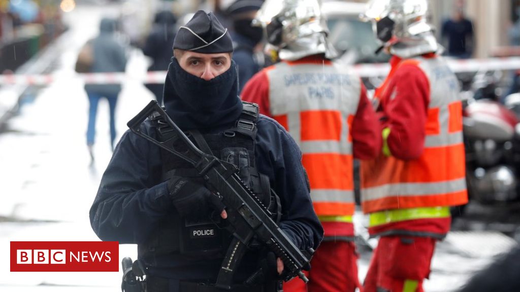 Paris attack: Two people stabbed near former Charlie Hebdo office