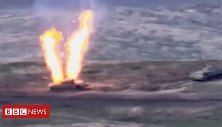 Nagorno-Karabakh: Armenia-Azerbaijan fighting rages in disputed region