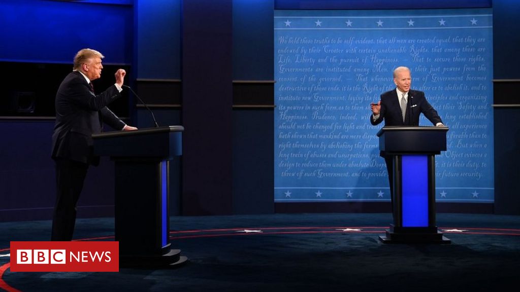US 2020 election: Trump and Biden's debate claims fact-checked
