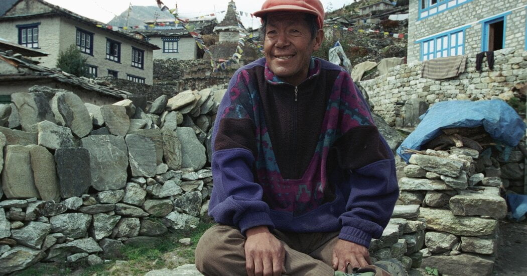 Ang Rita, Who Conquered Everest Again and Again, Dies at 72
