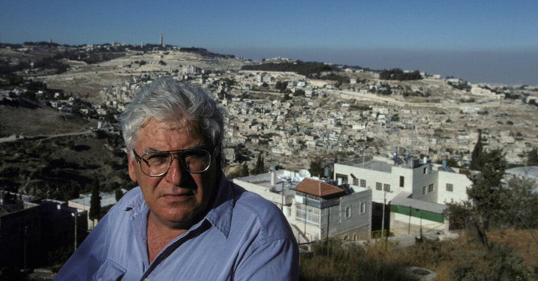 Meron Benvenisti Dies at 86; Urged One State for Jews and Palestinians