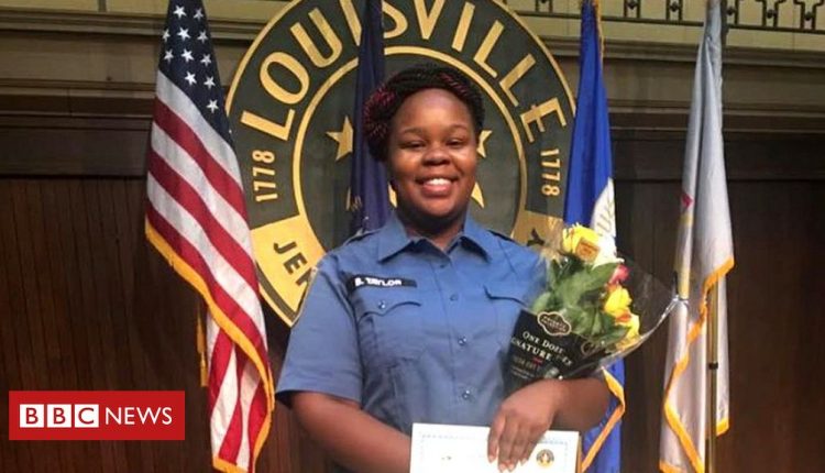 Breonna Taylor: Police officer sues shot black woman's boyfriend