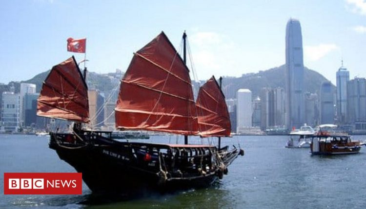 Hong Kong's last authentic junk in troubled waters