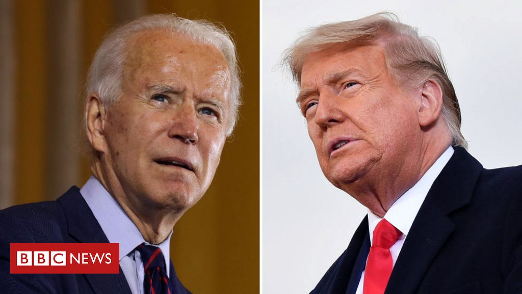 US election 2020: Trump and Biden feud over debate topics