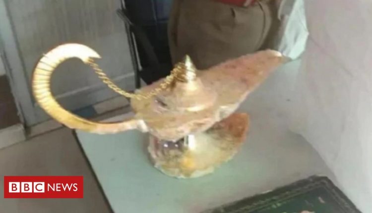 Indian doctor duped into buying 'Aladdin's lamp' for $41,500