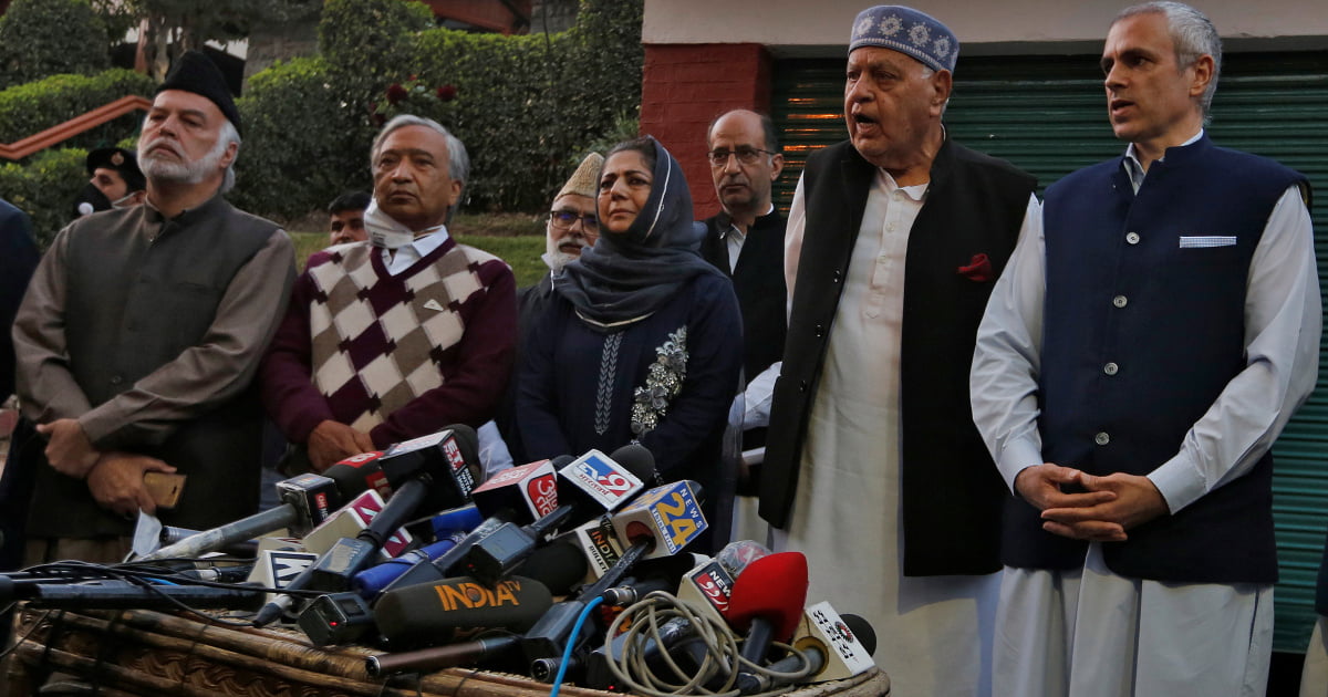 Kashmir’s political parties unite to fight for return of autonomy | India