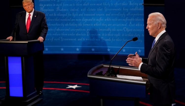 Trump-Biden differences laid bare in final US presidential debate | US & Canada