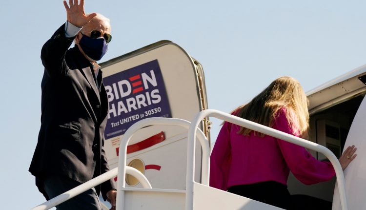 US election: Trump and Biden campaign in states they hope to flip | US & Canada