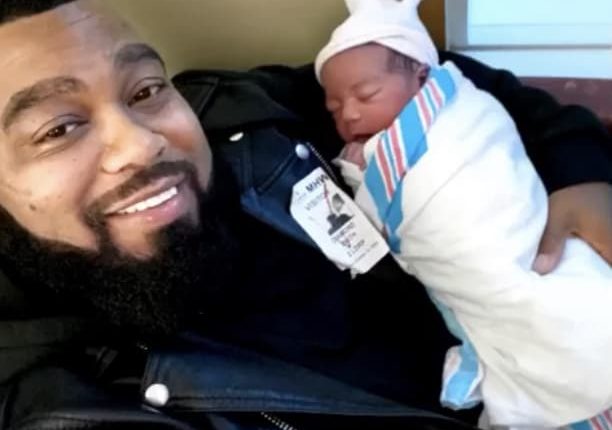 Baby Blue Welcomes His Son Diamond Blue Smith Jr.