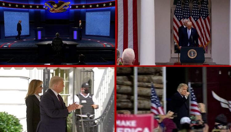 Trump's Covid contact: Who he met and who's tested positive