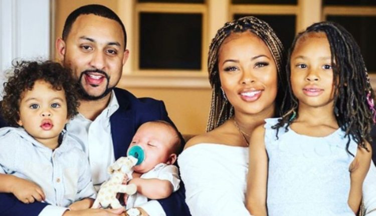 Eva Marcille Shares A Heartwarming Photo Featuring Markey Rae Carving Pumpkins With Mike Sterling