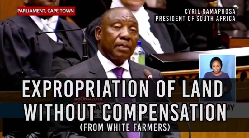 South Africa Sets Rules for Confiscating Land without Compensation from White Farmers