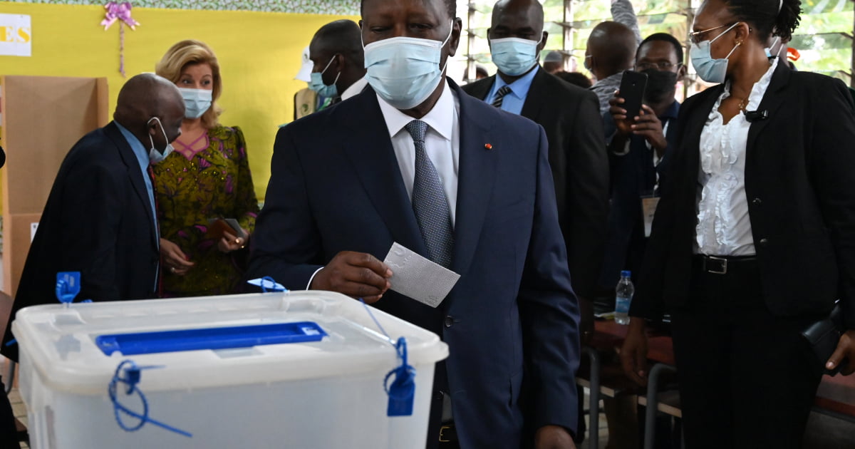 Ivory Coast president claims landslide win, opposition cries foul | Ivory Coast