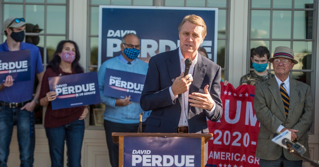 Jon Ossoff and David Perdue's Georgia Senate Race Goes to Runoff
