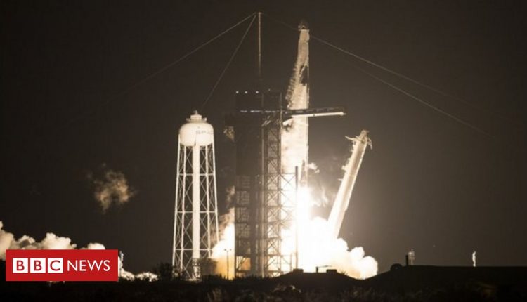 Nasa SpaceX launch: Astronaut crew heads to orbit