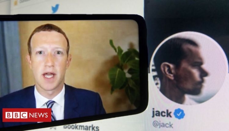 Facebook and Twitter's chiefs get grilled again