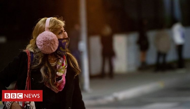California's Covid curfew to begin, as US cases hit 12-million mark