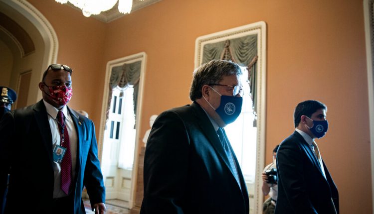 Federal Prosecutors Push Back on Barr Memo on Voter Fraud Claims