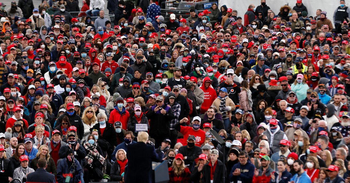 Trump rallies linked to thousands of COVID-19 cases, study finds | US & Canada