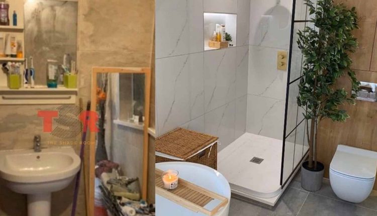 Peep this bomb bathroom makeover this man did after watching YouTube
