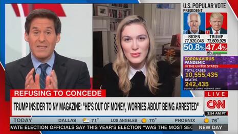 CNN Touts Claim Trump 'Wants to Lose,' 'Worried About Getting Arrested'