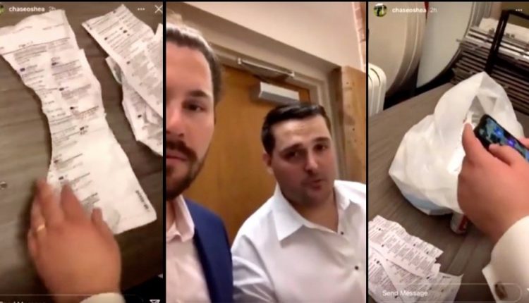 What These Two Men Found In The Trash After A Wedding Reception In A Closed Polling Place Is Stunning [VIDEO]