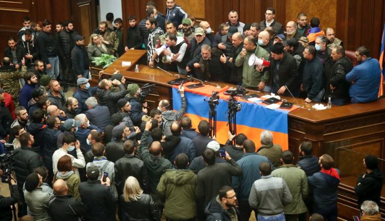 Armenians Erupt in Fury Over Defeat in War With Azerbaijan