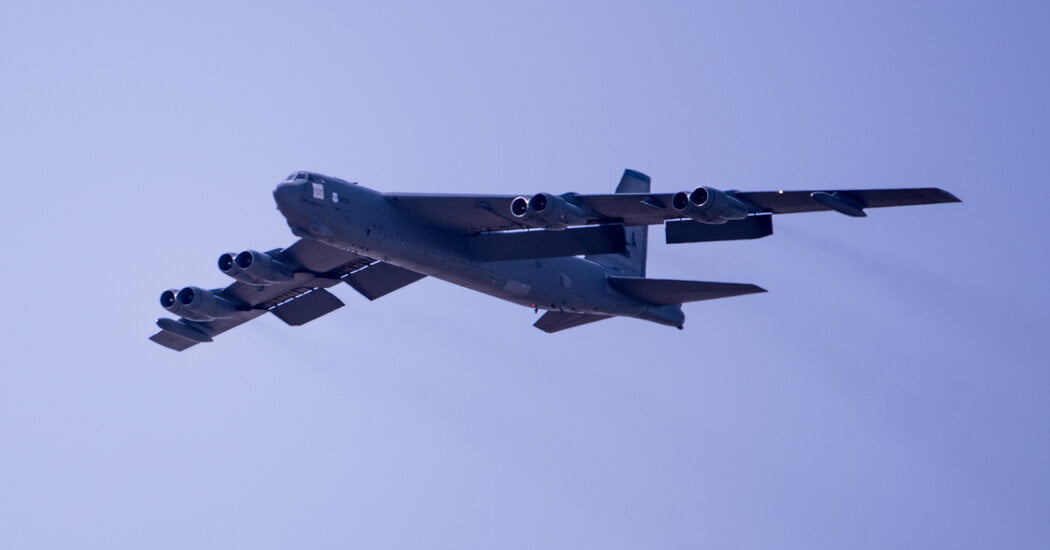 To Deter Iranian Attacks on U.S. Troops, Pentagon Orders B-52 Flights to Middle East