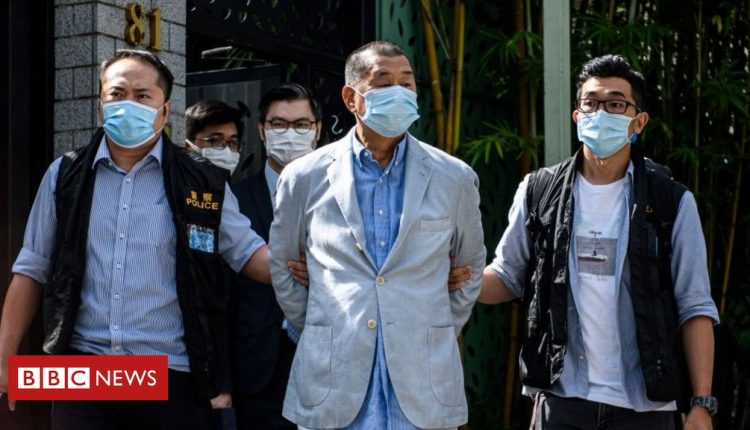 Hong Kong pro-democracy tycoon Jimmy Lai detained for fraud
