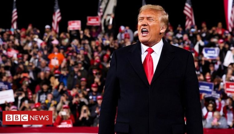Trump presses Georgia governor to help overturn result