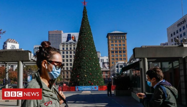 Covid: Most of California faces strict new lockdown as cases surge