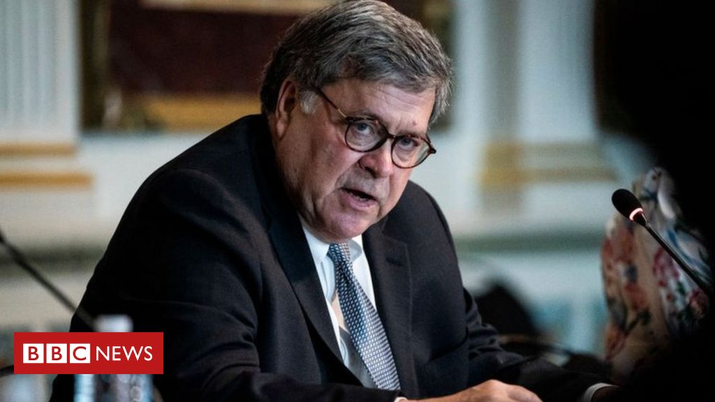 William Barr: US attorney general to leave post by Christmas