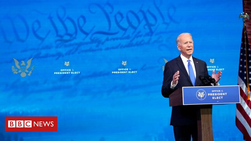 Joe Biden says 'time to turn the page' after victory confirmed
