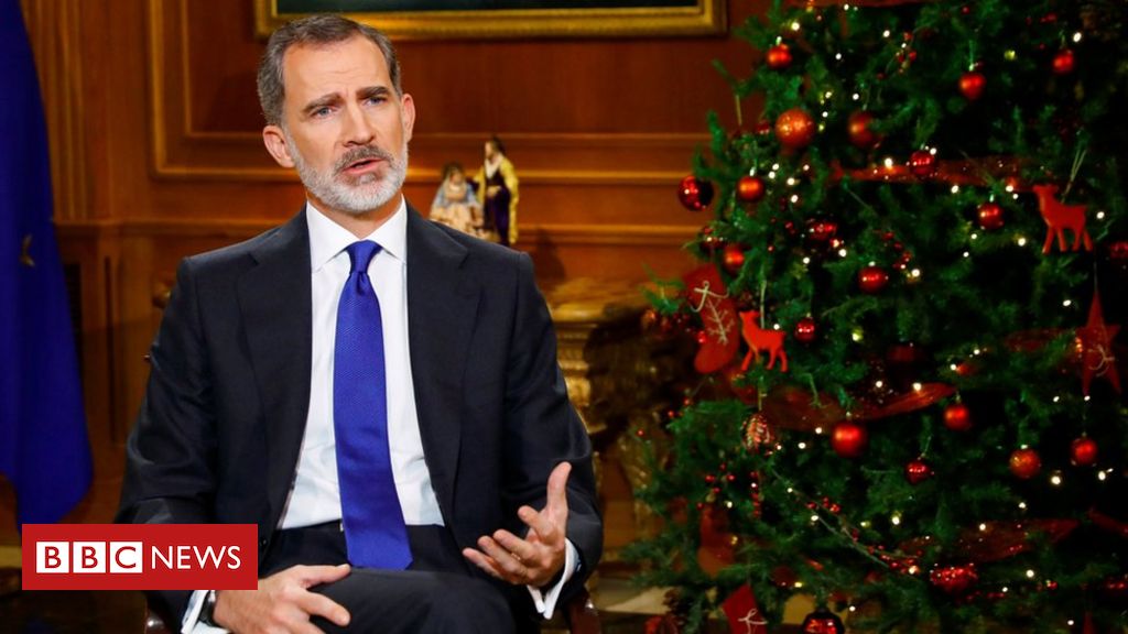 Spain's King Felipe VI makes veiled dig at self-exiled father