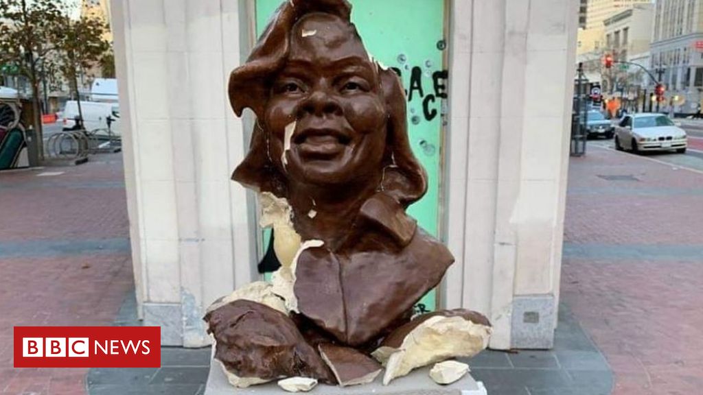 Breonna Taylor statue smashed in California weeks after installation