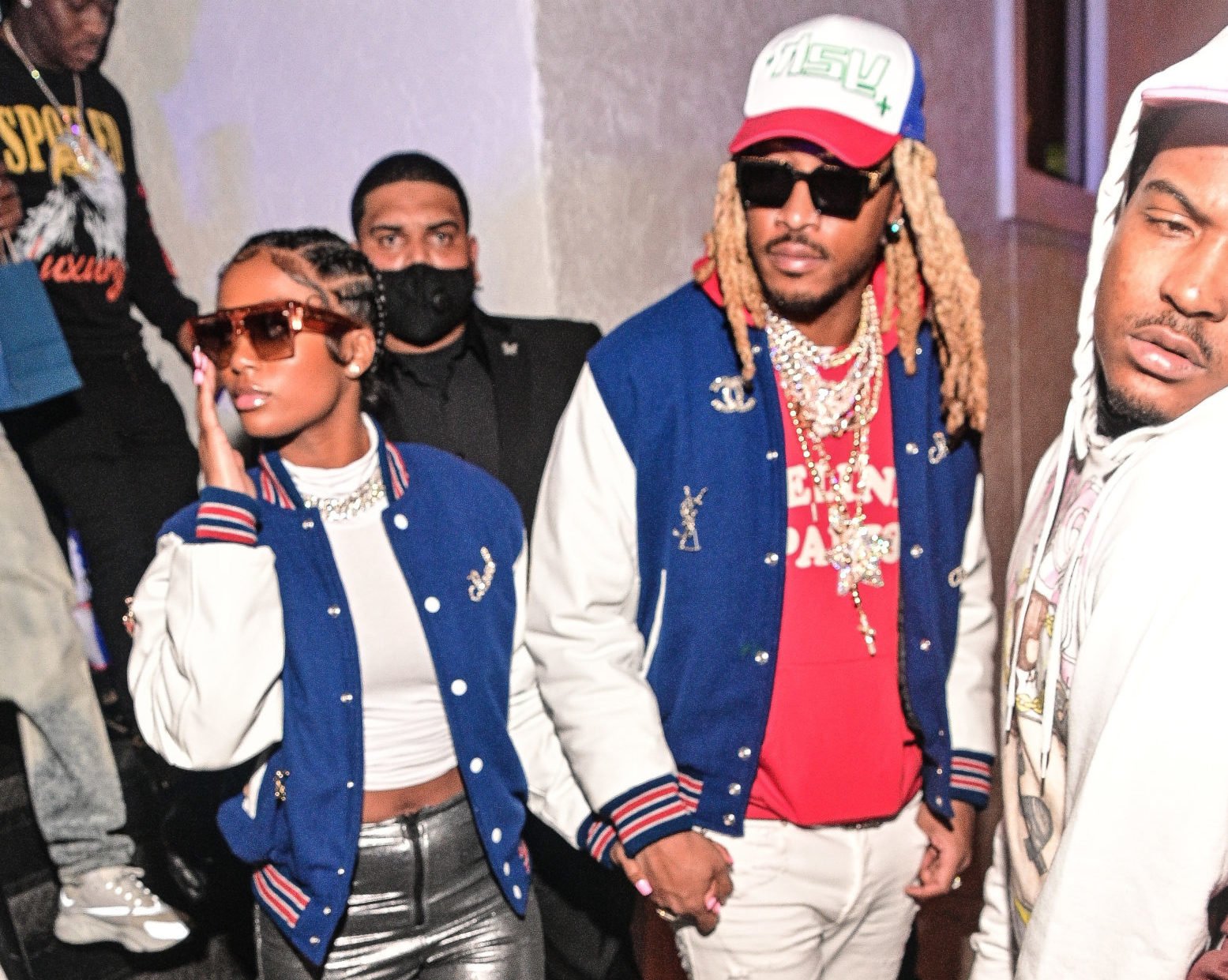 Future And His Boo Dess Dior Step Out In Matching Varsity Jackets Amid Engagement Rumors (Pics)