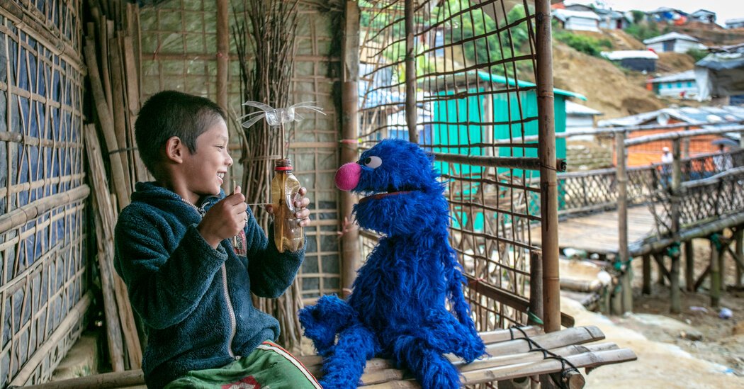 Sesame Street Creates New Muppets for Rohingya Refugees