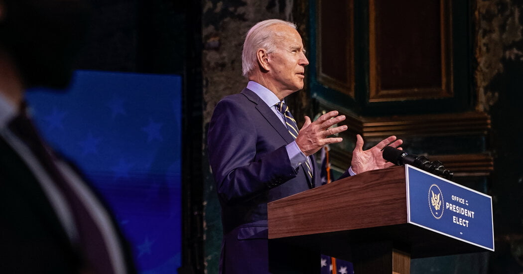 Biden Criticizes Trump on Vaccine Distribution and Pledges to Pick Up Pace