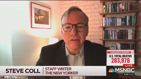 New Yorker's Steve Coll: Free Speech 'Is Being Weaponized' Against Journalism