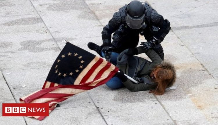 Capitol riot: Recriminations and arrests after Washington violence