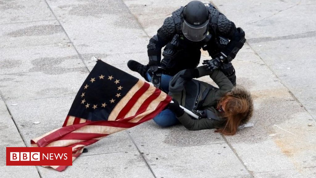 Capitol riot: Recriminations and arrests after Washington violence