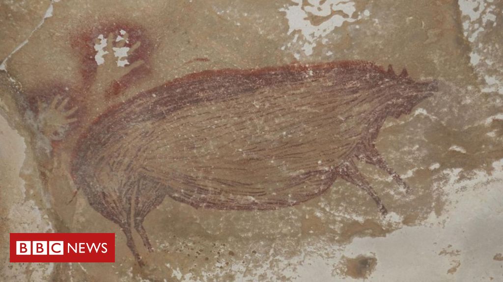 Indonesia: Archaeologists find world's oldest animal cave painting