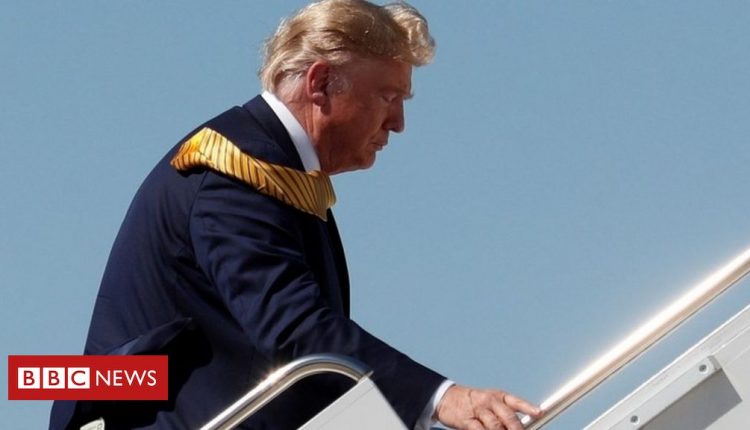 Trump decree on Covid visiting rules rebuffed as he enters final day