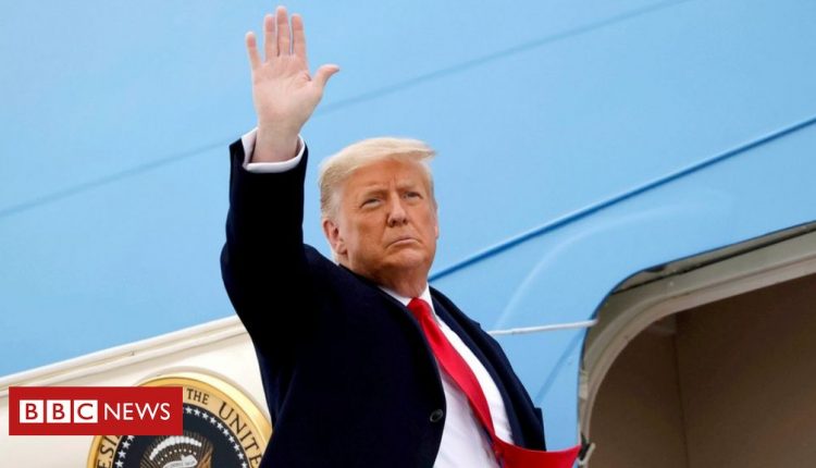 Donald Trump's farewell: We did what we came to do