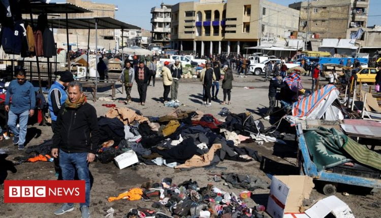 Iraq attack: Twin suicide bombings in central Baghdad kill 20