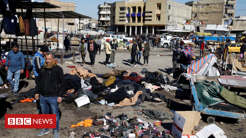 Iraq attack: Twin suicide bombings in central Baghdad kill 20