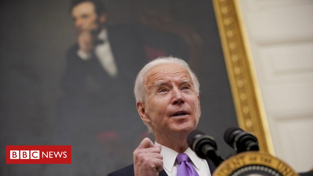 Biden signs 10 executive orders to tackle Covid-19