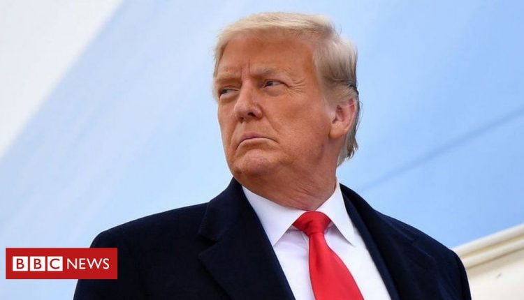 Donald Trump 'parts with lawyers' before impeachment trial