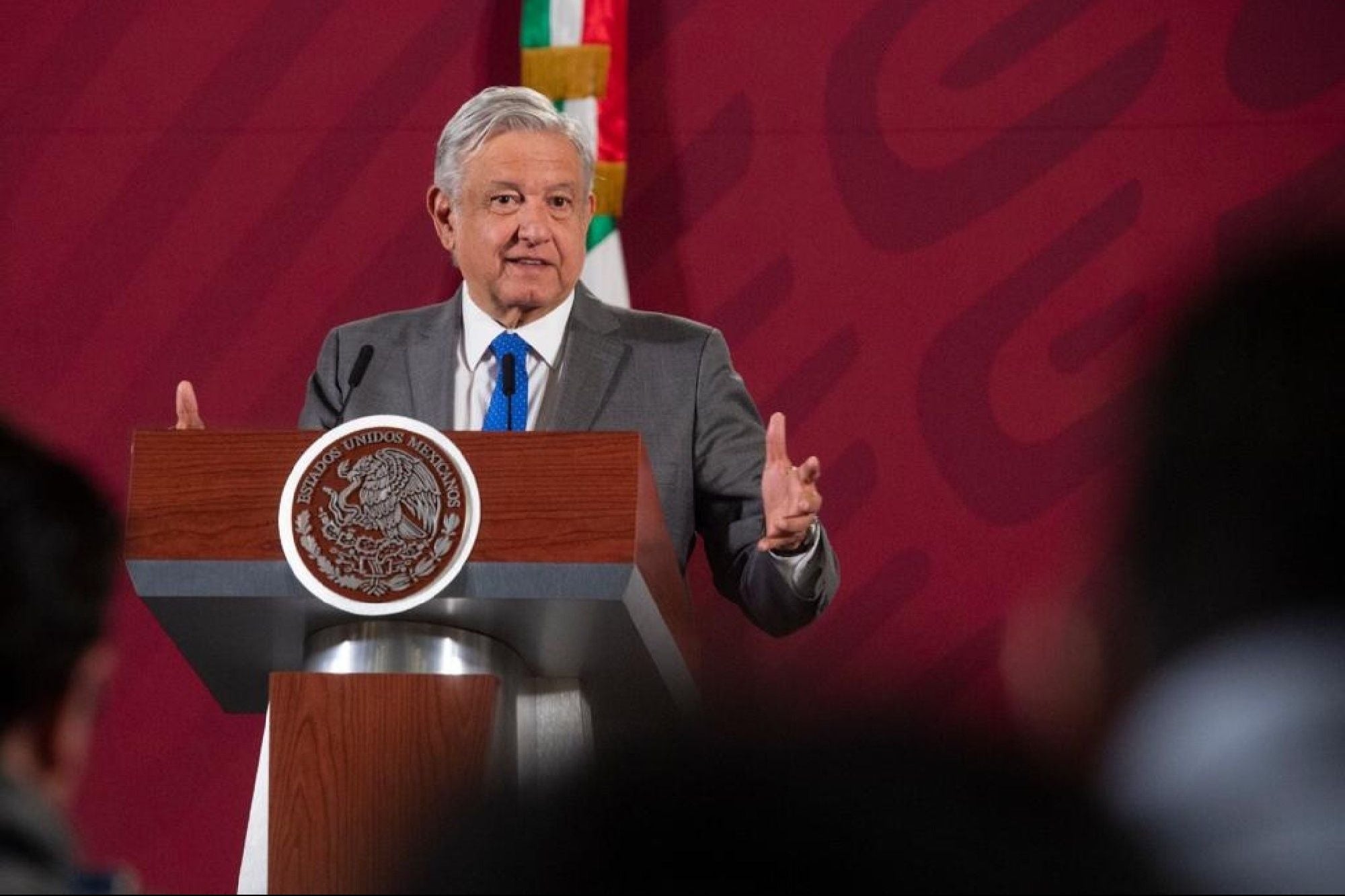 López Obrador confirmed that he tested positive for COVID-19 with this message