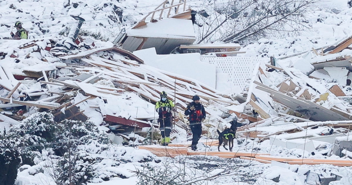 Norway: Three remain missing after landslide that left seven dead | Environment News